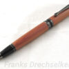 Drehkugelschreiber Modell "Palach", Farbe Gun Metal, Holz Wacholder – Bild 2