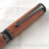 Drehkugelschreiber Modell "Palach", Farbe Gun Metal, Holz Wacholder – Bild 4