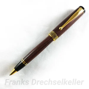 Drehkugelschreiber "Venus", Farbe Gold, Holz Veilchen