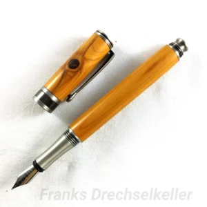 Füller "Magistralis", Farbe Zinn, Holz Eibe