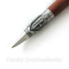 Drehkugelschreiber "Schwert", Farbe Antik Zinn, Holz Bangossi – Bild 3