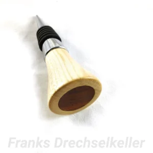 Flaschenverschluss Ahorn mit Inlay aus Cocobolo