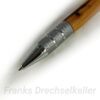 Druckkugelschreiber "Rosetta", Farbe Chrom, Holz Eibe – Bild 3