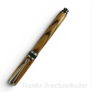 Füller "Magistralis", Farbe Zinn, Holz Zebrano