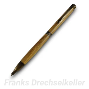 Drehkugelschreiber "Cabot II", Farbe Antik Messing, Holz Flieder