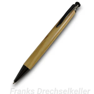 Druckkugelschreiber "Olst", Farbe Gun Metal, Holz Flieder