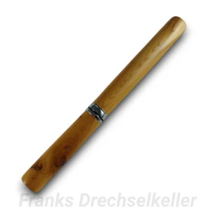 Füller "Der Lehmann", Farbe Chrom, Holz Eibe