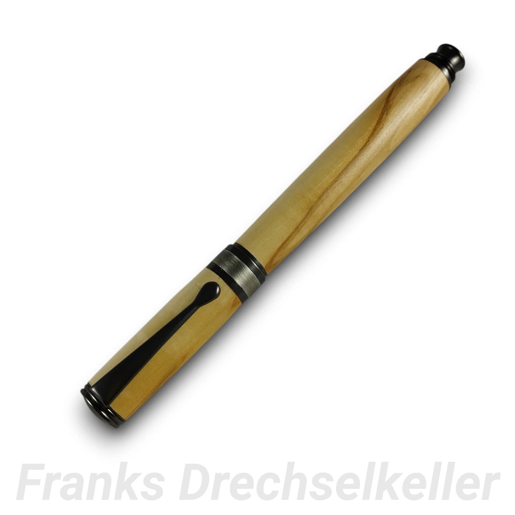 Füller "Magistralis", Farbe Gun Metal, Holz Kastanie