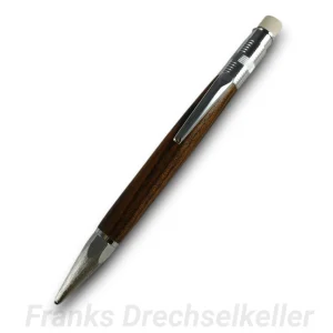 Druckbleistift "Pandora", Farbe Chrom, Holz Bocote