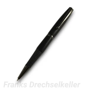 Drehkugelschreiber "Mimas", Farbe Gun Metal, Holz Ebenholz
