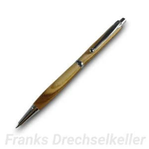 Druckbleistift "Pluto Druckbleistift", Farbe Chrom, Holz Apfel