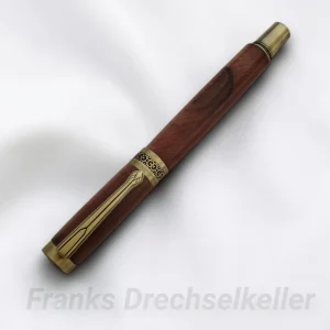 Füller "Alvaldi", Farbe Antik Messing, Holz Tineo X-Cut