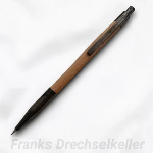 Druckbleistift "Saxa", Farbe Gun Metal, Holz Kirsche